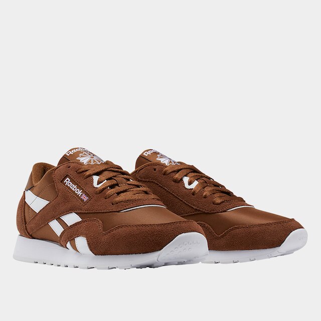 Tenis Reebok Marron Tênis Reebok Cl Nylon Masculino - Marrom | Netshoes