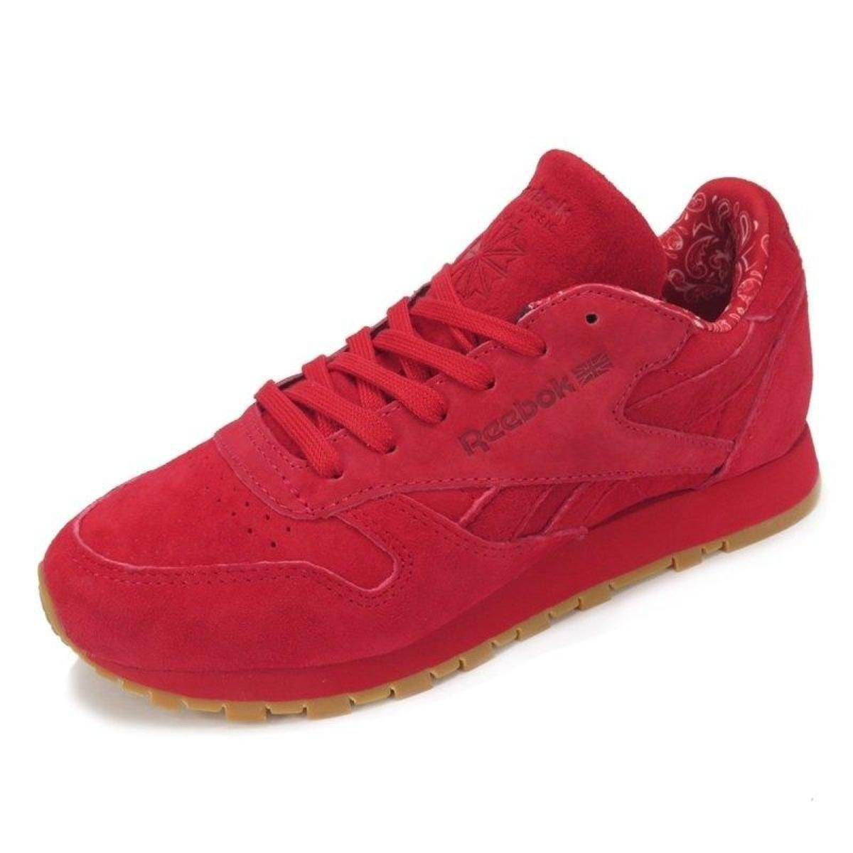 reebok classic vermelho