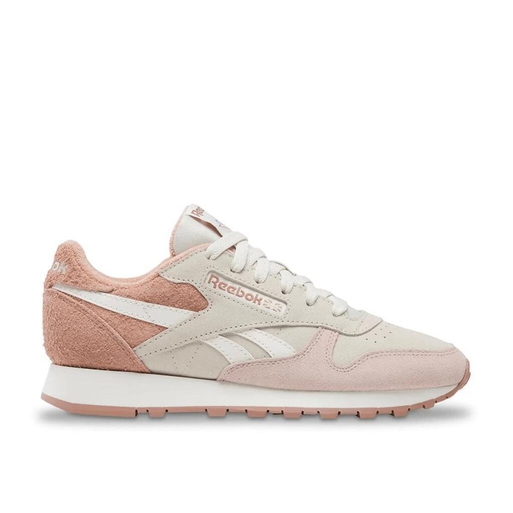 Tênis Reebok Classic Leather Feminino Bege/Rosa