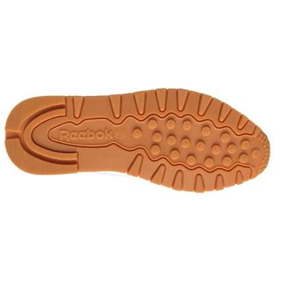 Reebok classic leather white gum damskie Clearance