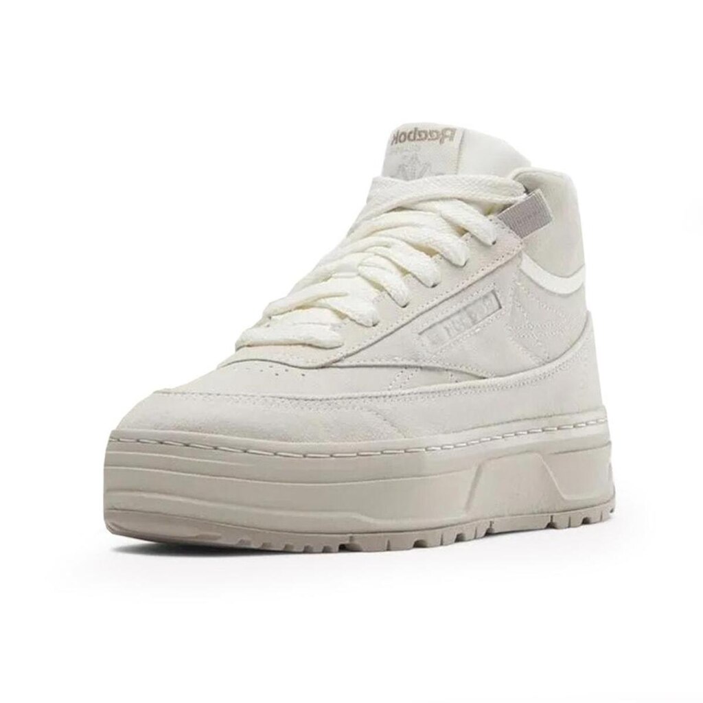 Tênis Reebok Club C Geo Mid Bege