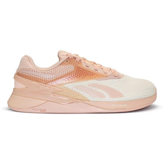 Tênis Reebok Feminino Nano X3 Treino - Rosê Menor preço em Tênis Reebok Feminino Nano X3 Treino - Rosê