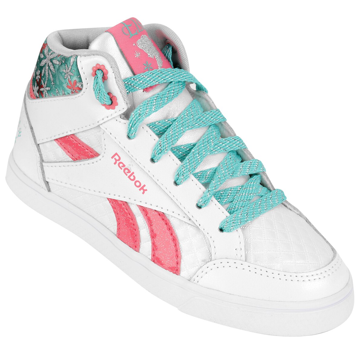 Tênis Reebok Frozen Elsa Mid Infantil - Branco+Pink | Netshoes