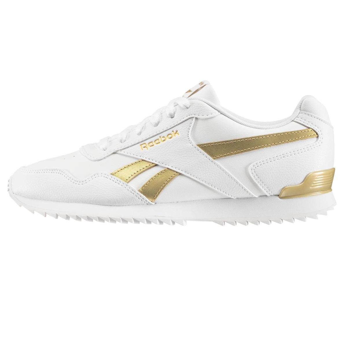 tenis reebok dourado