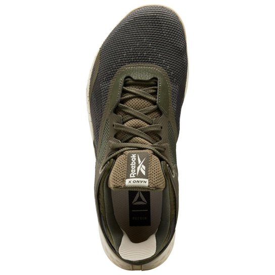 Tênis Reebok Nano X Masculino - Verde+Preto