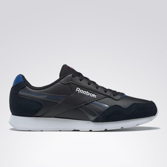 Tênis Reebok Royal Glide Masculino - Preto Menor preço em Tênis Reebok Royal Glide Masculino - Preto