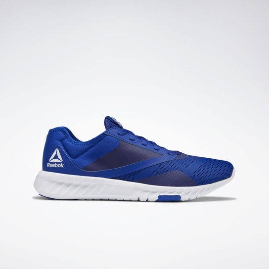 Tênis Reebok Sublite Train Masculino - Azul e Branco Menor preço em Tênis Reebok Sublite Train Masculino - Azul e Branco