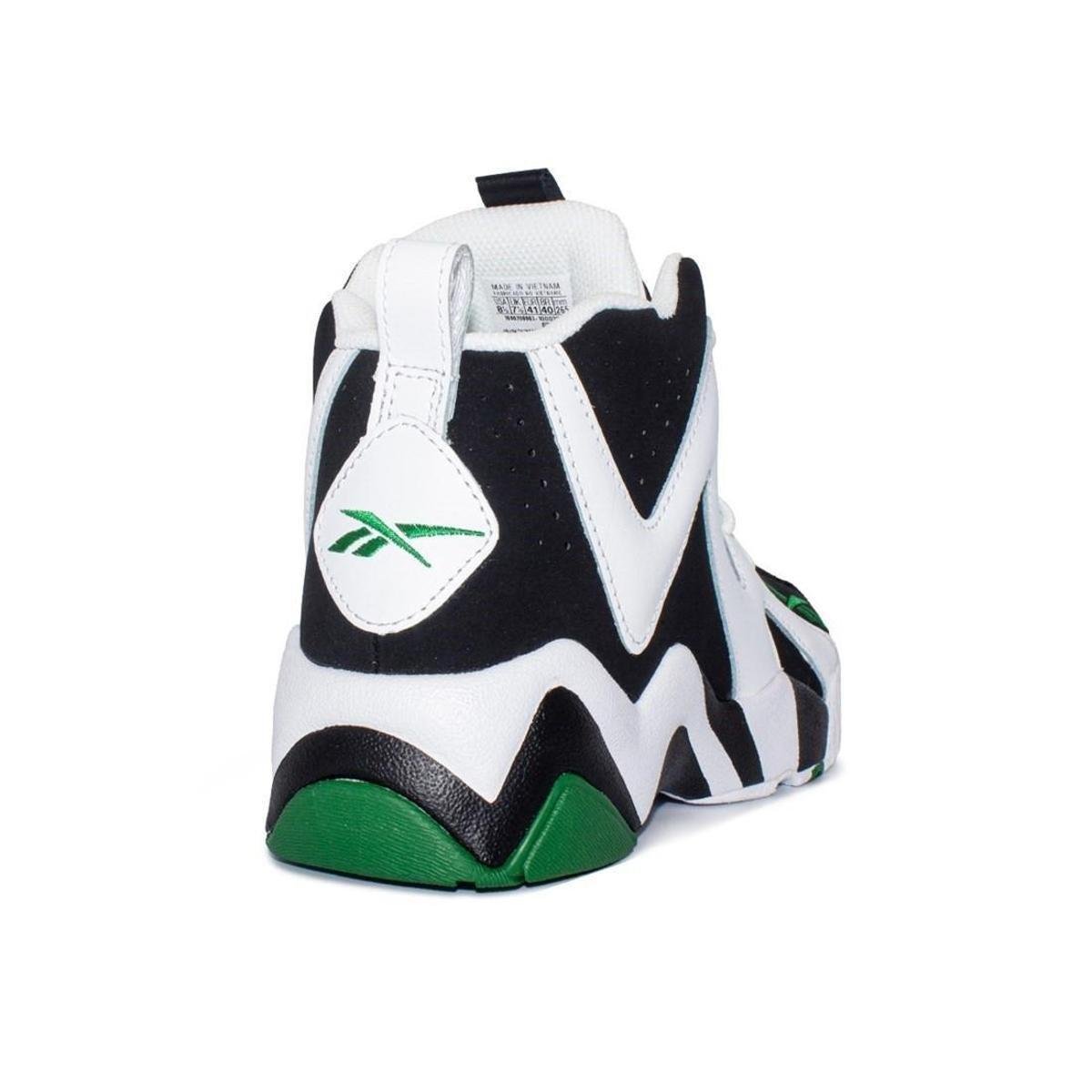 Tênis Reebok Unissex Hurrikaze II Basquete - Preto+verde | Netshoes