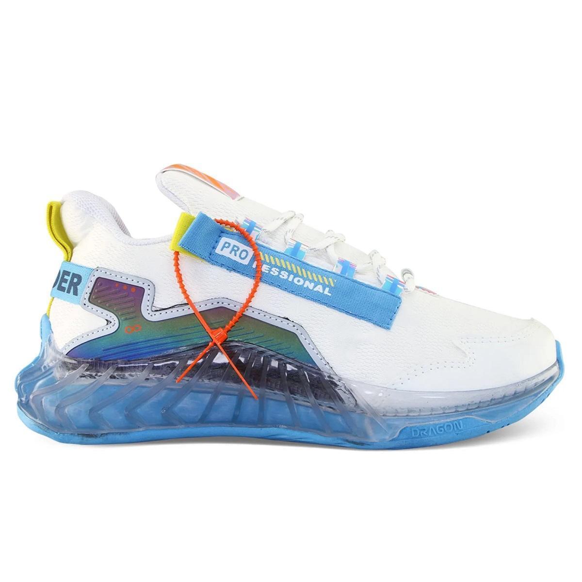 Tênis Rekoba Dragon Slyder Trek Sneaker Amortecedor Hidra - Azul