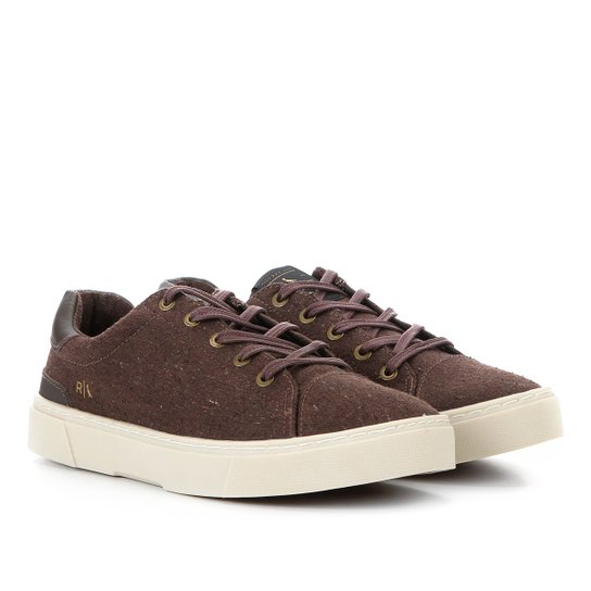 Tênis Reserva Básico Masculino - Marrom Menor preço em Tênis Reserva Básico Masculino - Marrom