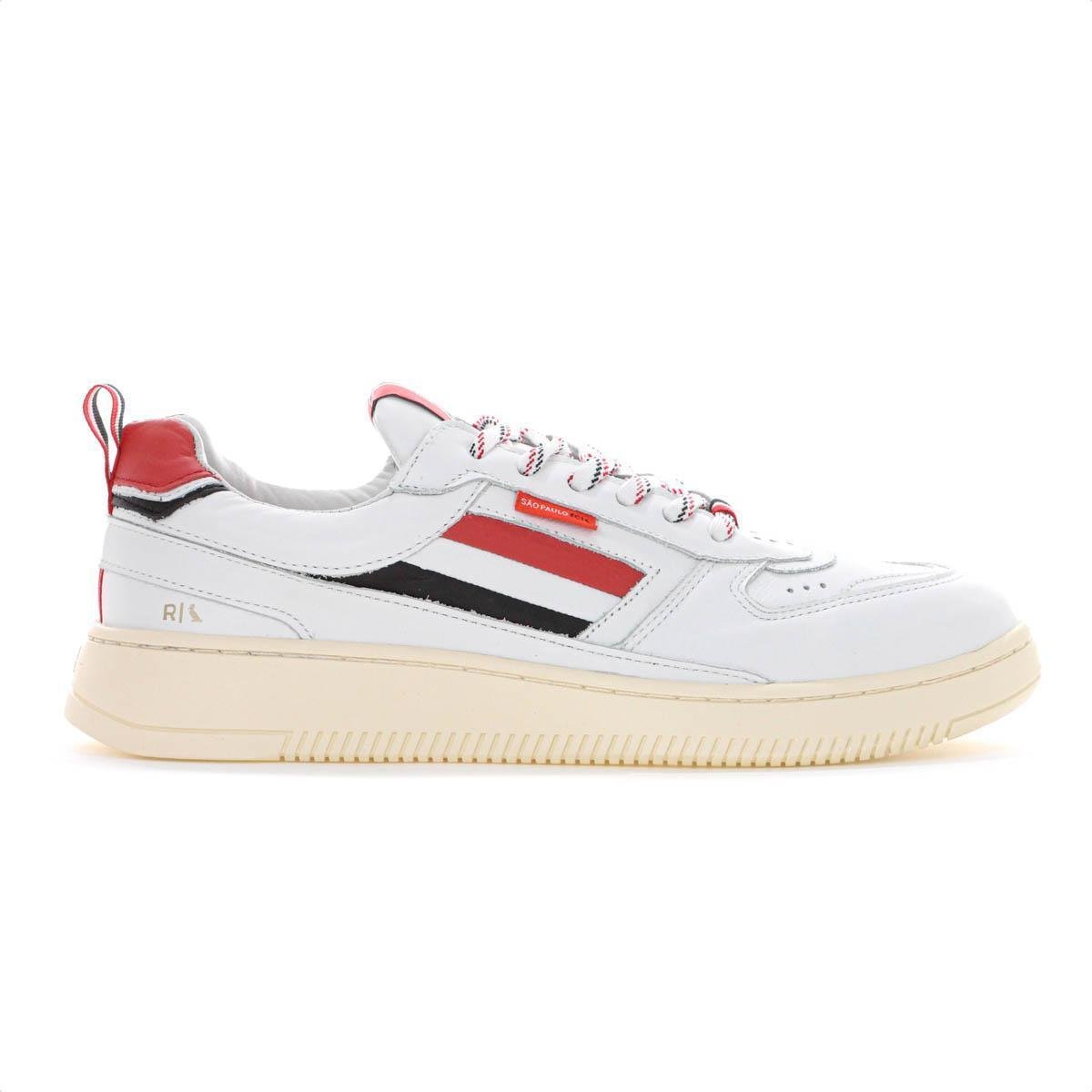 Tênis Reserva Hero São Paulo FC Branco Vermelho e Preto