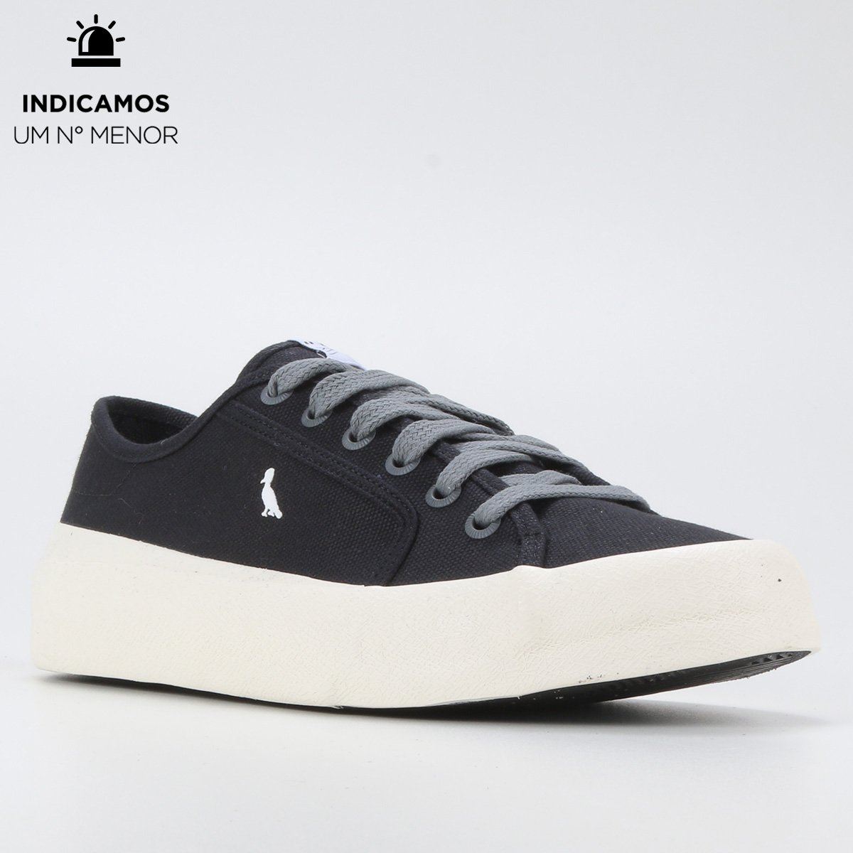 Tênis Reserva Lona Masculino - Preto | Netshoes