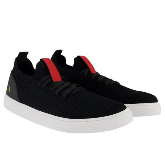 Tênis Reserva Nexus Knit Masculino Preto+Vermelho Netshoes