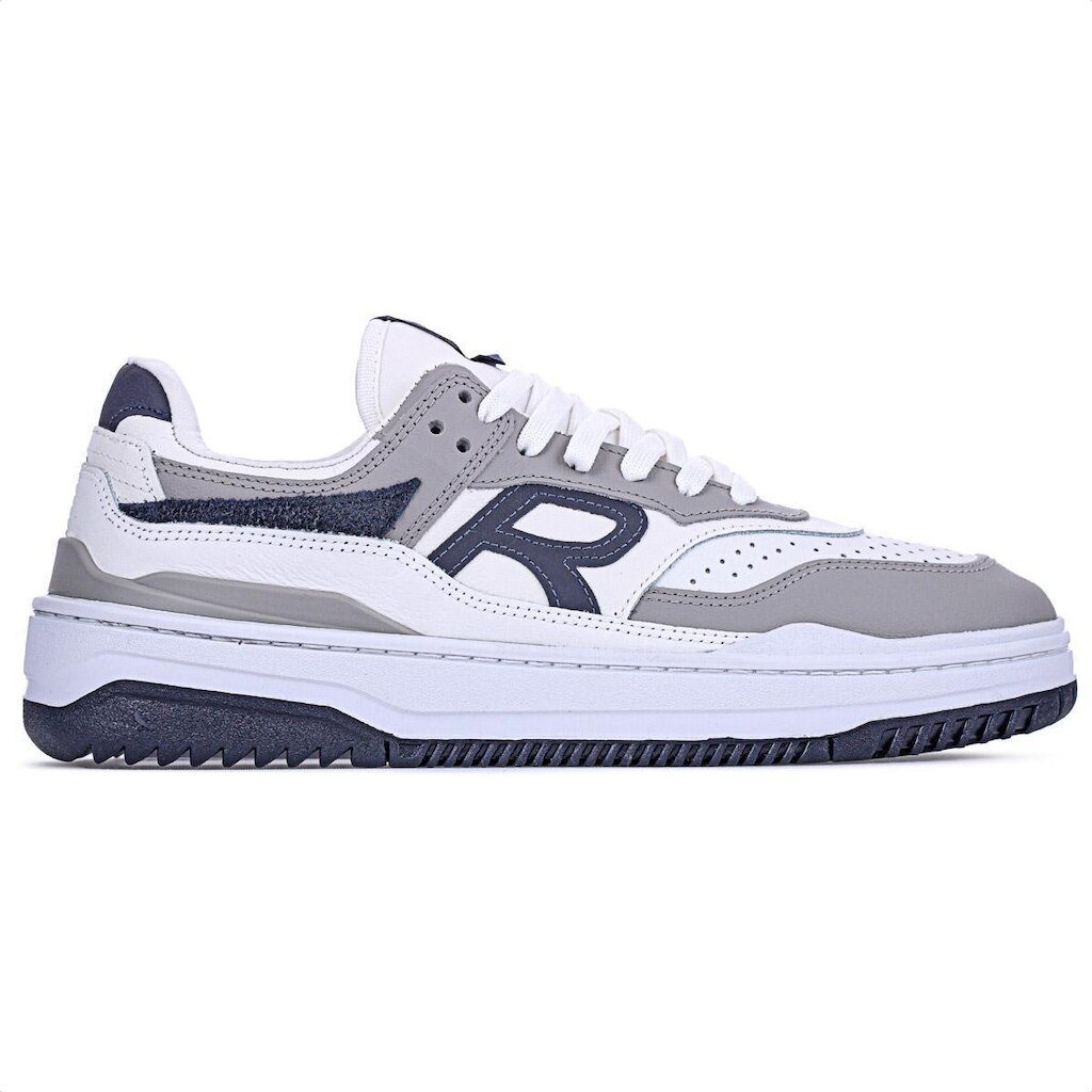 Tênis Reserva R-Broox Branco Marinho e Cinza - Masculino