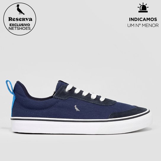 Tênis Reserva Street Low Masculino - Azul Menor preço em Tênis Reserva Street Low Masculino - Azul