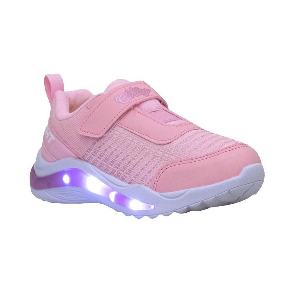 Tênis Rosa Kids Solado Luzes | Cindy