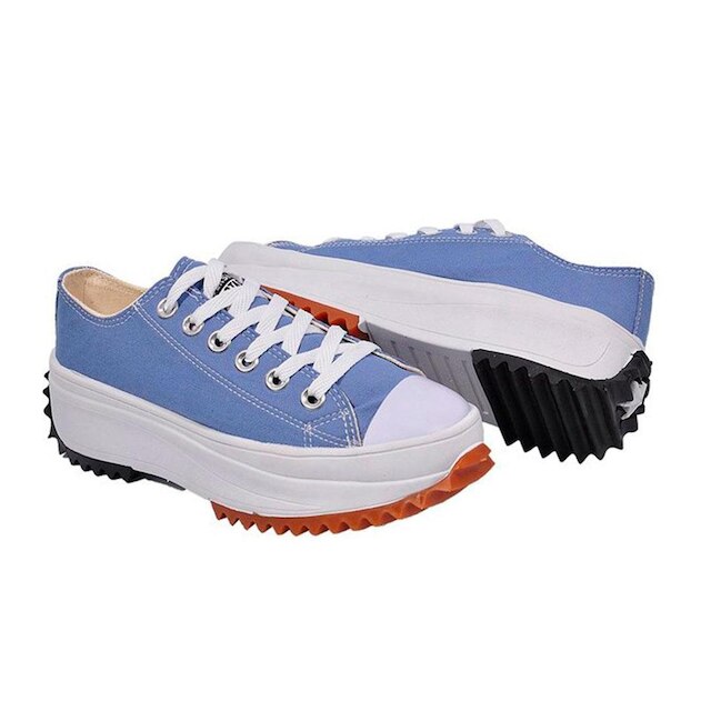 Tênis Run Star Feminino Taylor Plataforma - Azul Menor preço em Tênis Run Star Feminino Taylor Plataforma - Azul