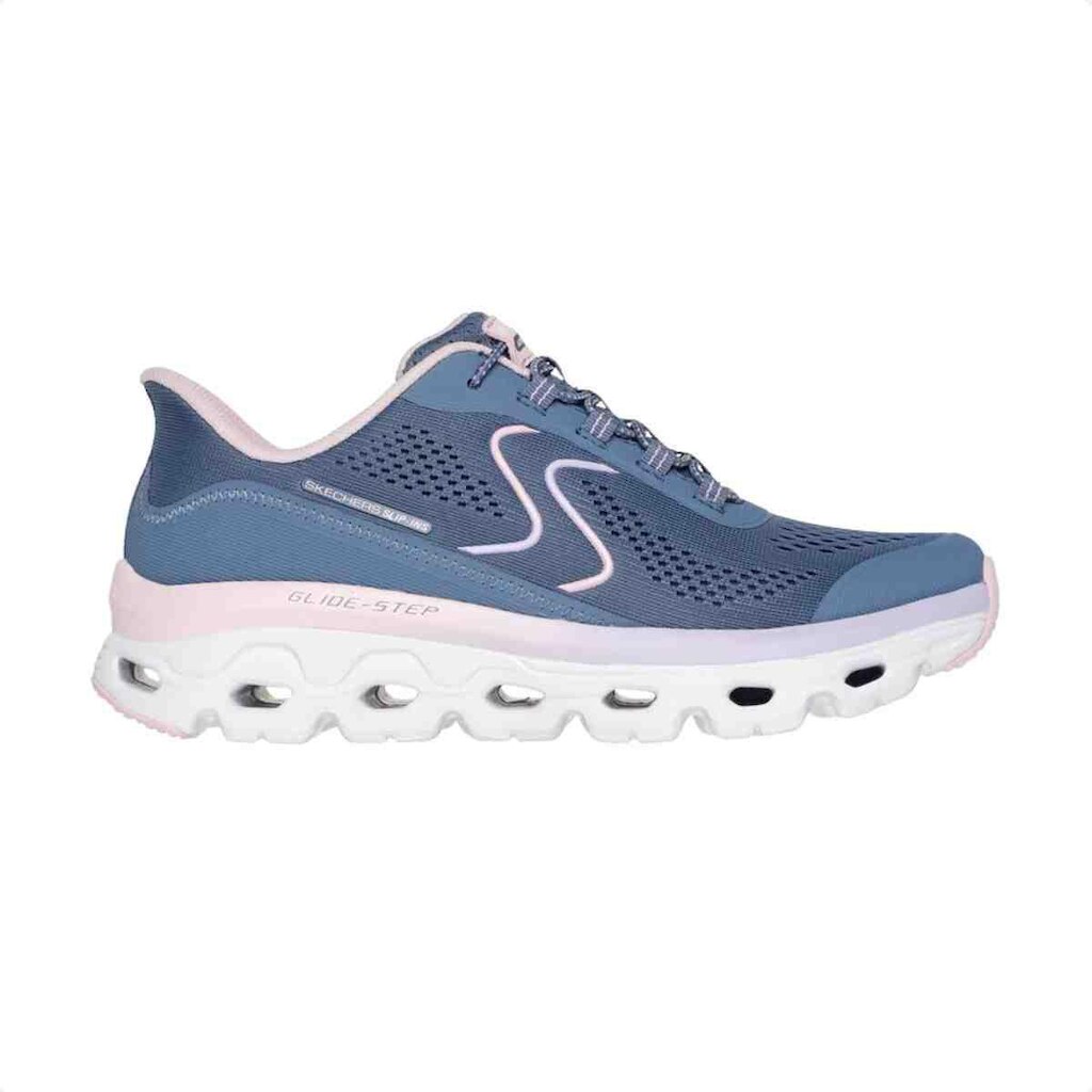 TENIS RUNNING FEM RUNNING SKECHERS GLIDE-STEP SOLE 180272-