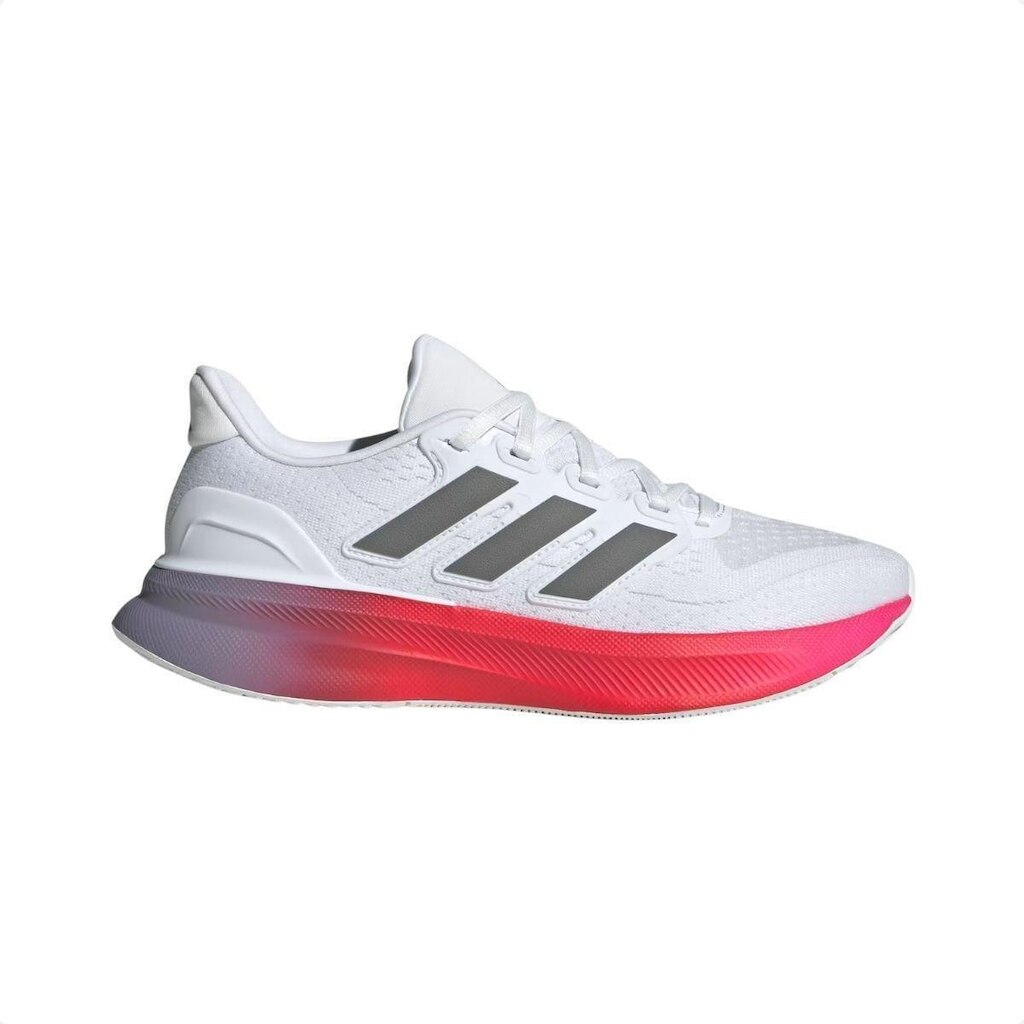 Tênis Running Feminino Adidas Ultrarun 5 Branco E Vermelho