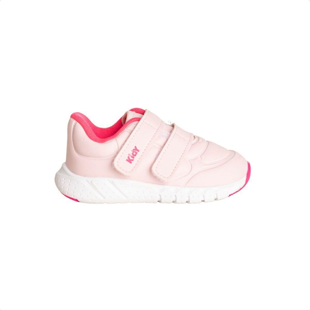 Tênis Running Infantil Slip On Kidy Rosa