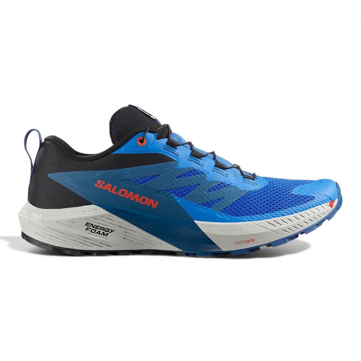 Tênis Salomon Sense Ride 5 Masculino - Preto+Azul | Netshoes