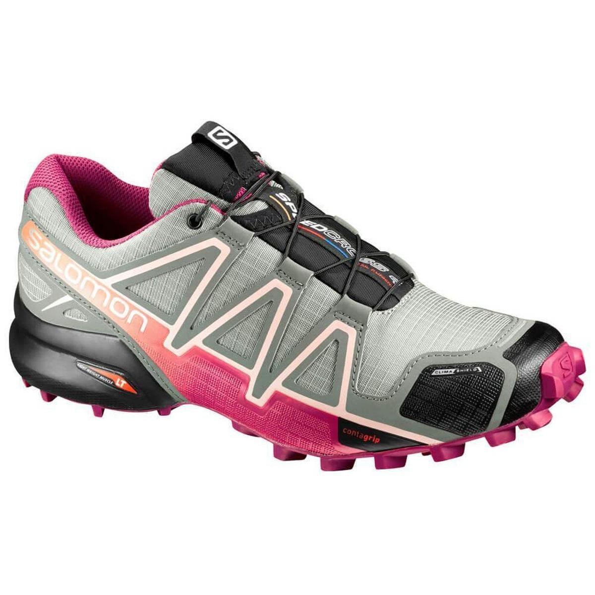 Tênis Salomon SpeedCross Feminino Azul 37 Cinza Netshoes