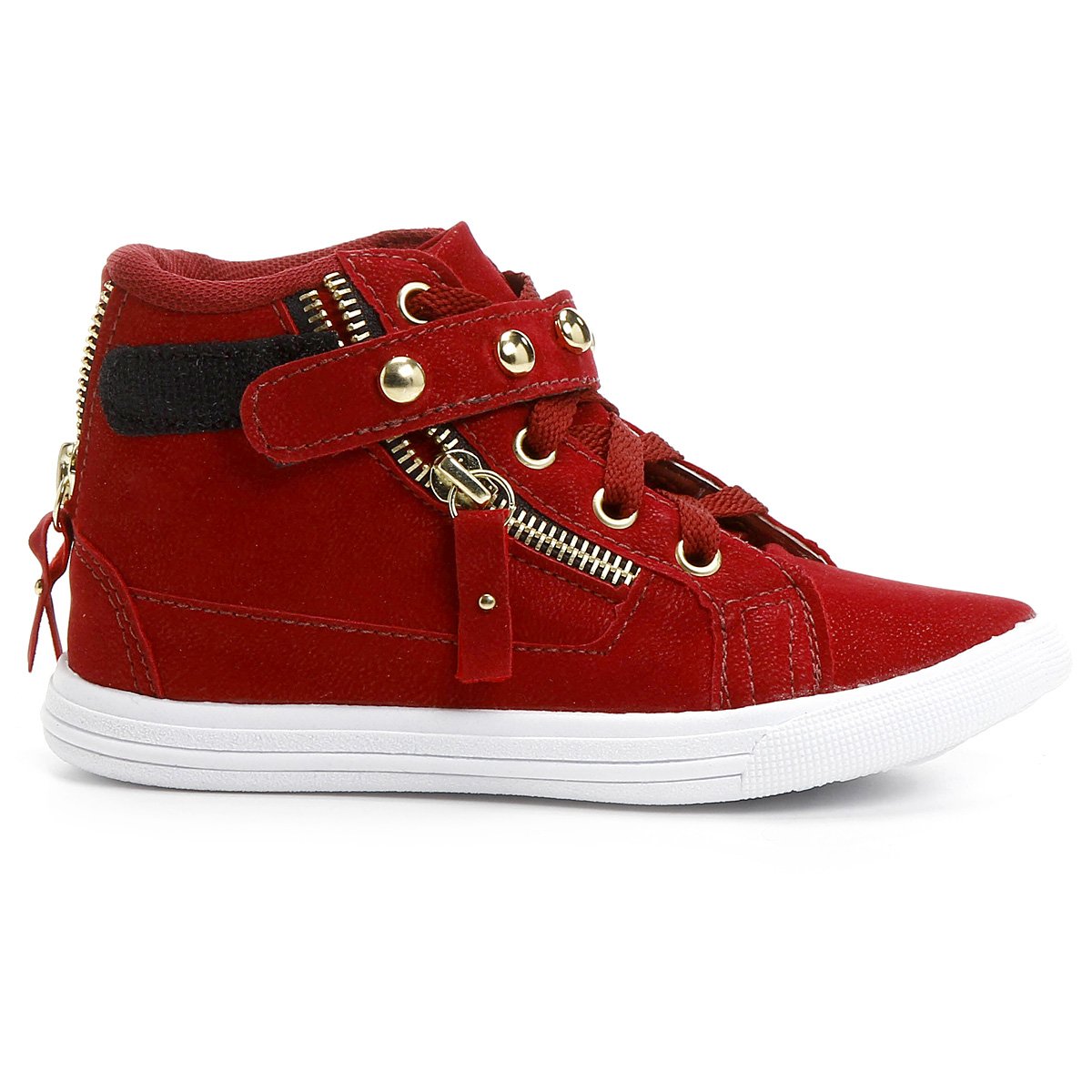 all star cano alto vermelho netshoes
