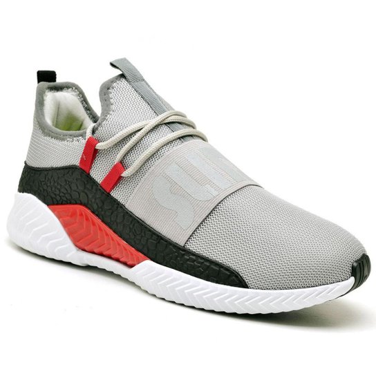 Tênis Sandro & Co. Moscoloni Imola Masculino - Cinza Menor preço em Tênis Sandro & Co. Moscoloni Imola Masculino - Cinza