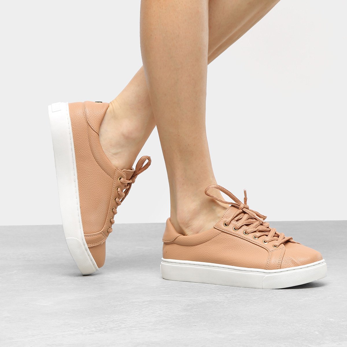 Tênis Santa Lolla Basic Feminino - Nude | Netshoes