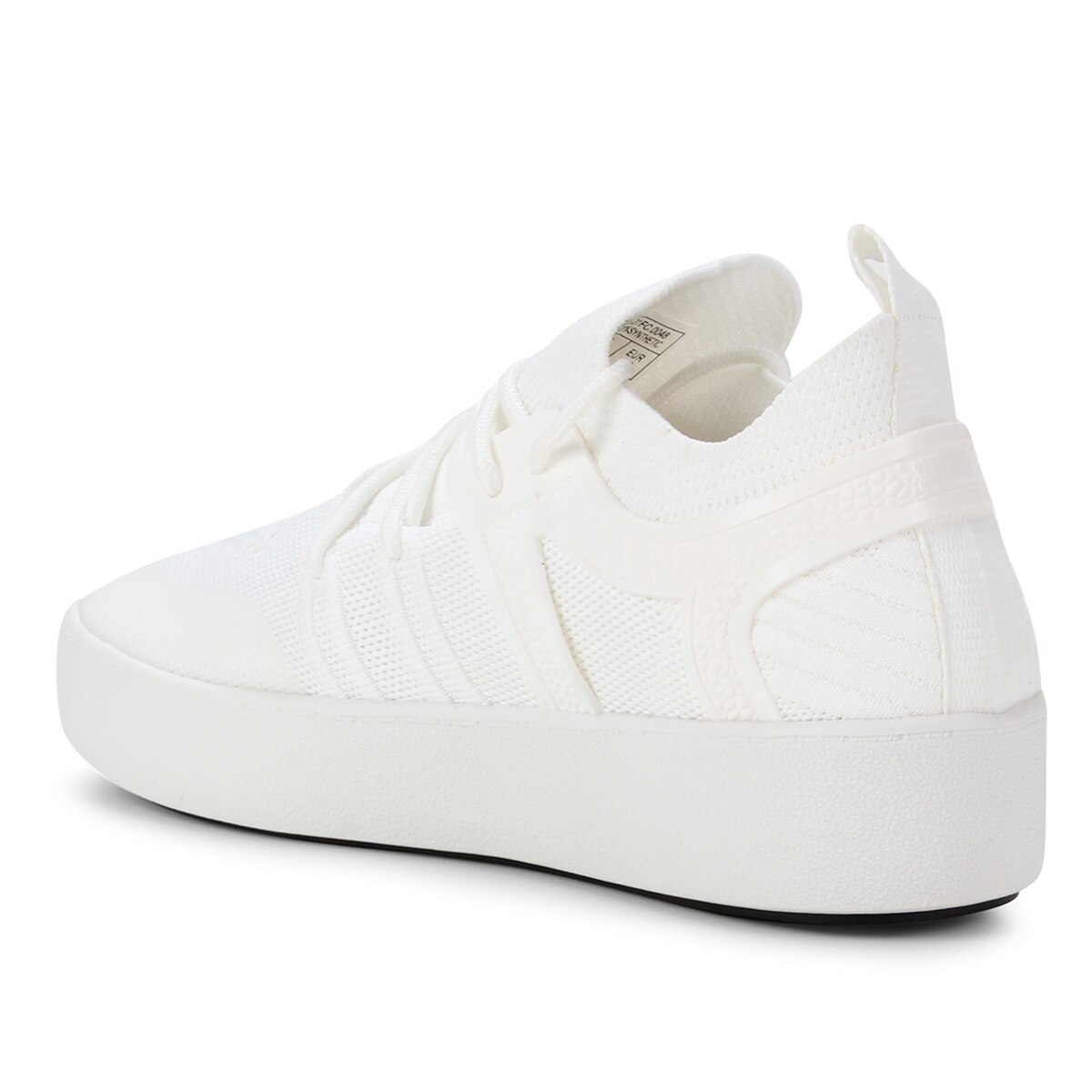 Tênis Santa Lolla Knit Plataforma Feminino - Branco | Netshoes