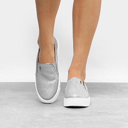 slip on santa lolla preto com brilho barato online -