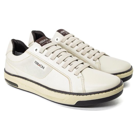 Tênis Sapatênis Ferracini Angra Elástico Conforto 7651-658 - Cinza Claro Menor preço em Tênis Sapatênis Ferracini Angra Elástico Conforto 7651-658 - Cinza Claro