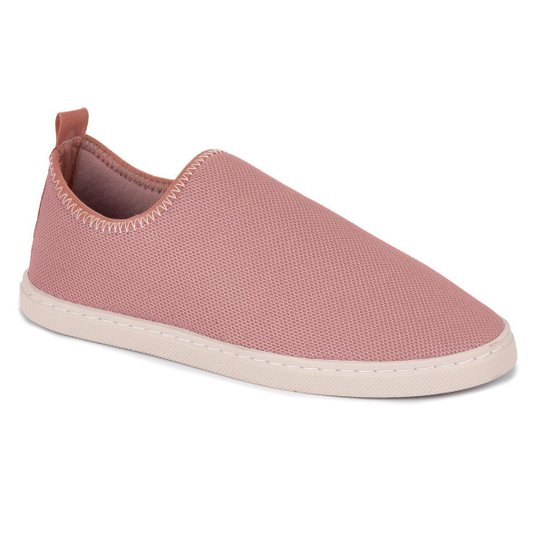 Tênis Sapatênis Meia Casual Slip On Iate Ultra Leve Knit Calce Fácil Unissex Confortável Macio - Nude Menor preço em Tênis Sapatênis Meia Casual Slip On Iate Ultra Leve Knit Calce Fácil Unissex Confortável Macio - Nude
