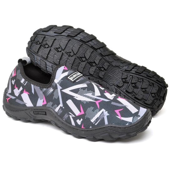 Tênis Sapatilha Aquática Neoprene Burcolli - Rosa Menor preço em Tênis Sapatilha Aquática Neoprene Burcolli - Rosa