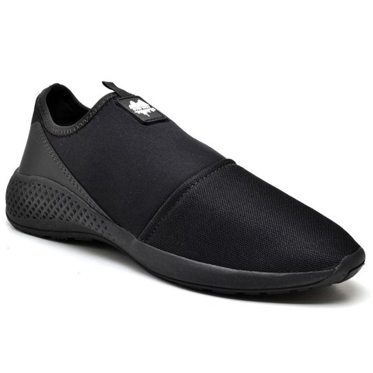 Tênis Sapatilha Caminhada Neoprene Leve Macia Confortável Academia Fitness - Preto Menor preço em Tênis Sapatilha Caminhada Neoprene Leve Macia Confortável Academia Fitness - Preto