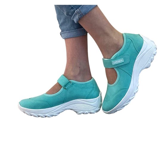 Tênis Sapatilha Sapato Boneca Lirom Tecido Confortável Verde Água - Verde água Menor preço em Tênis Sapatilha Sapato Boneca Lirom Tecido Confortável Verde Água - Verde água
