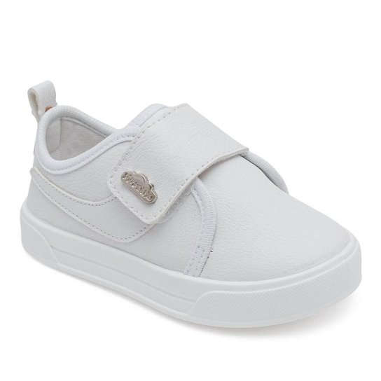 Tenis Sapatinho Pimpolho Infantil Batizado Menino Branco Netshoes