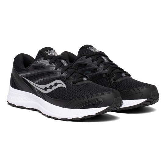 Tênis Saucony Cohesion 13 Masculino - Preto+Branco é ruim? Tênis Saucony Cohesion 13 Masculino - Preto+Branco é boa?