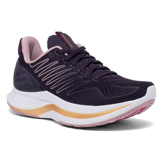Tênis Saucony Endorphin Shift I Feminino - Roxo+Dourado Menor preço em Tênis Saucony Endorphin Shift I Feminino - Roxo+Dourado