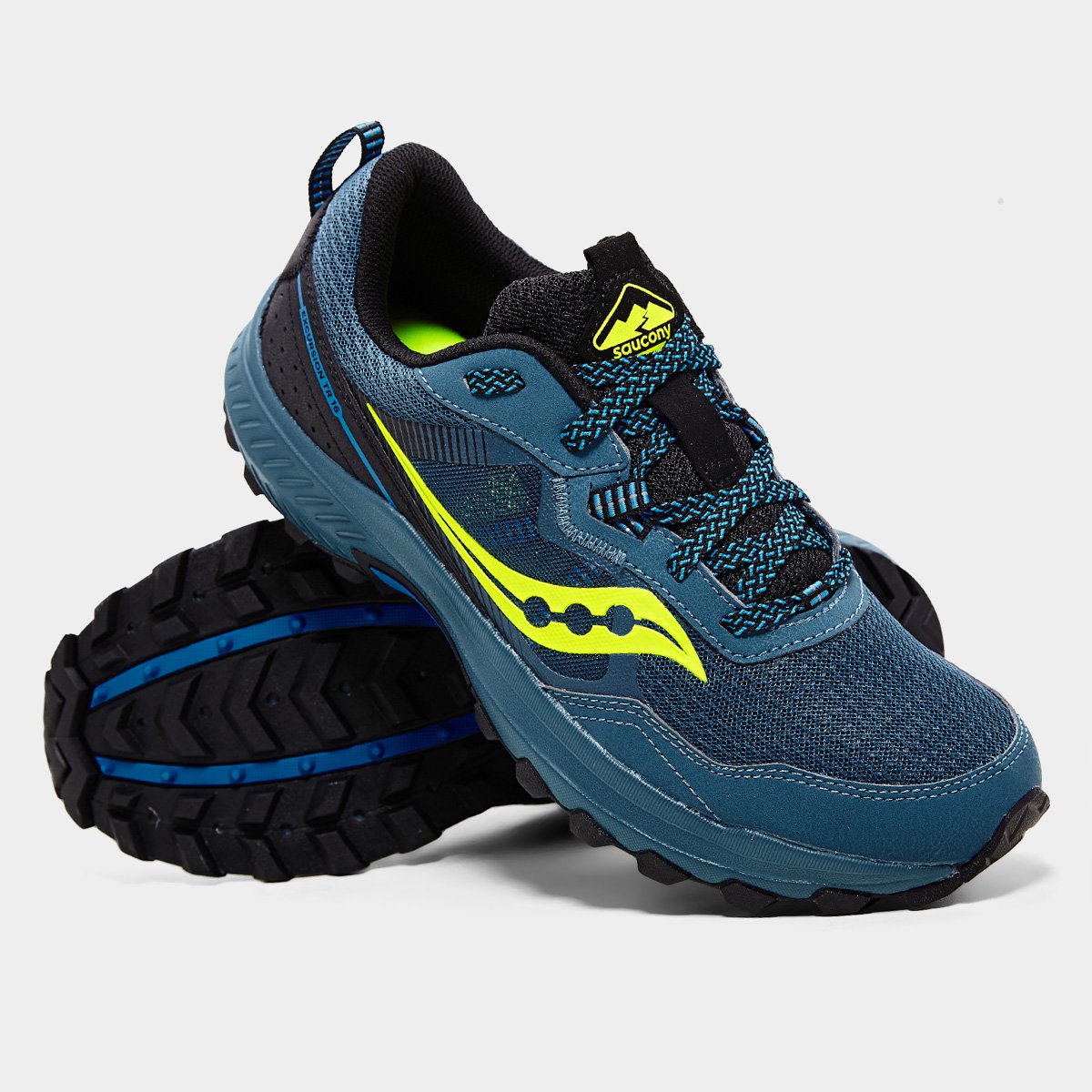 Tênis Saucony Excursion TR16 Masculino | Corrida Trilha | Amortecimento Versarun