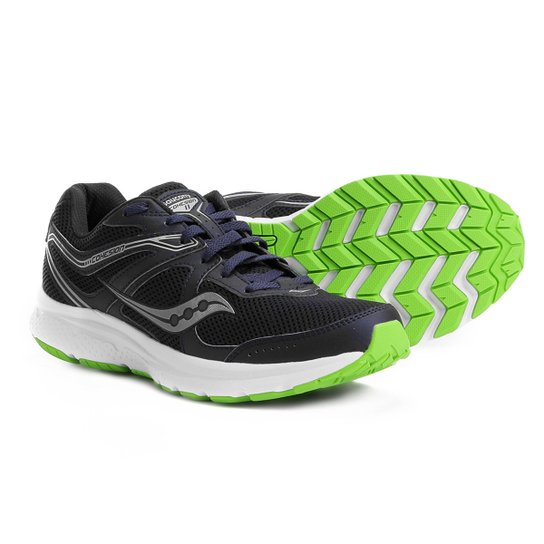 Tênis Saucony Grid Cohesion 11 Masculino - Azul e Verde é ruim? Tênis Saucony Grid Cohesion 11 Masculino - Azul e Verde é boa?