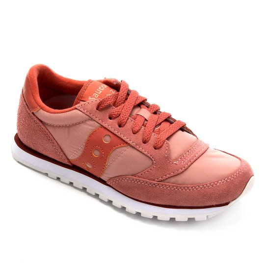 Tênis Saucony Jazz Lowpro Feminino - Rosa Menor preço em Tênis Saucony Jazz Lowpro Feminino - Rosa