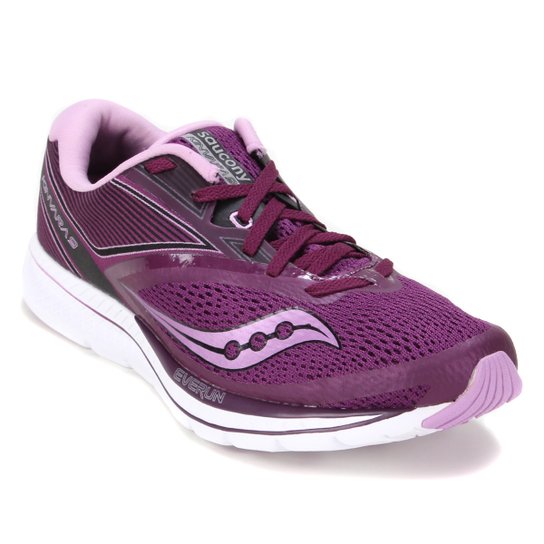 Tênis Saucony Kinvara 9 Feminino - Lilás Menor preço em Tênis Saucony Kinvara 9 Feminino - Lilás