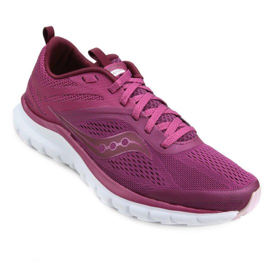 Tênis Saucony Liteform Miles Feminino - Bordô