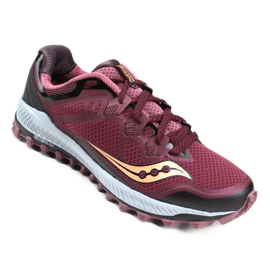 Tênis Saucony Peregrine 8 Feminino - Vinho