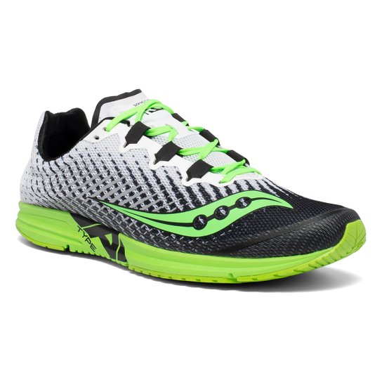 Tênis Saucony Type A9 Masculino - Branco+Verde Limão