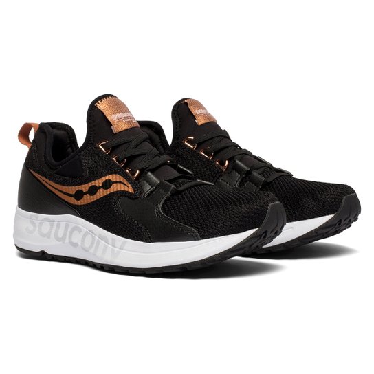 Tênis Saucony Versafoam Blaze Sg Feminino - Preto Menor preço em Tênis Saucony Versafoam Blaze Sg Feminino - Preto
