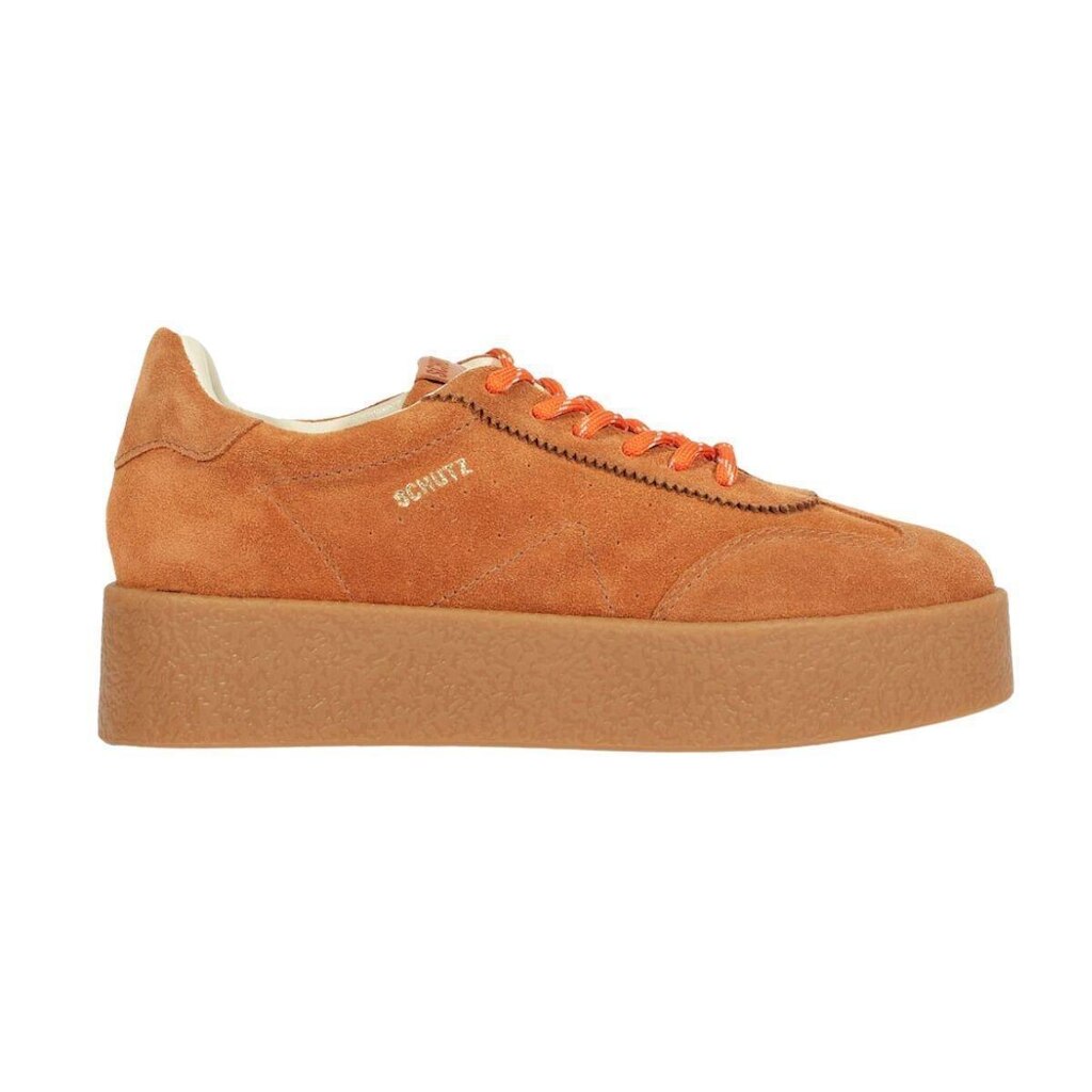 Tênis Schutz Flatform Couro Feminino