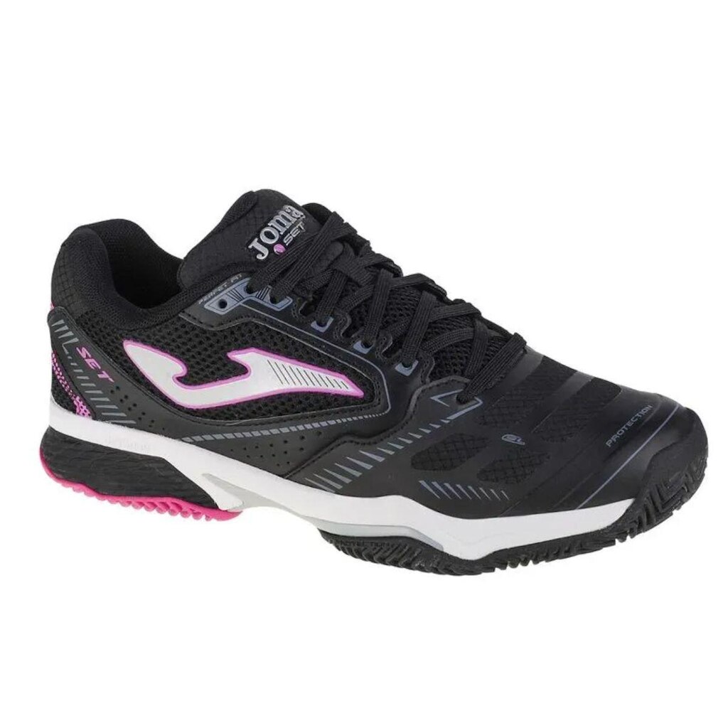 Tênis Set Lady Preto e Fucsia Joma 39
