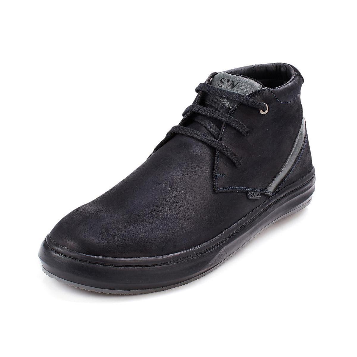 TÊNIS CANO ALTO GRAXOSA - PRETO - SideWalk | Estilo urbano e moda autêntica